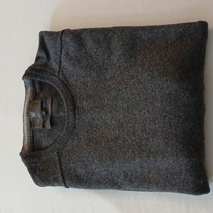 Gray Lambswool Sweater
